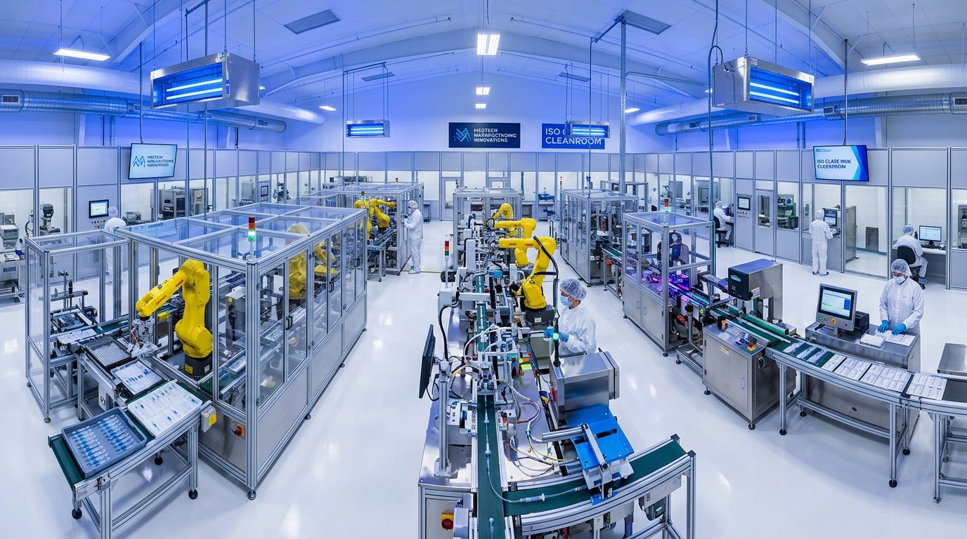 AI-DISPO High-Tech Cleanroom Manufacturing Plant