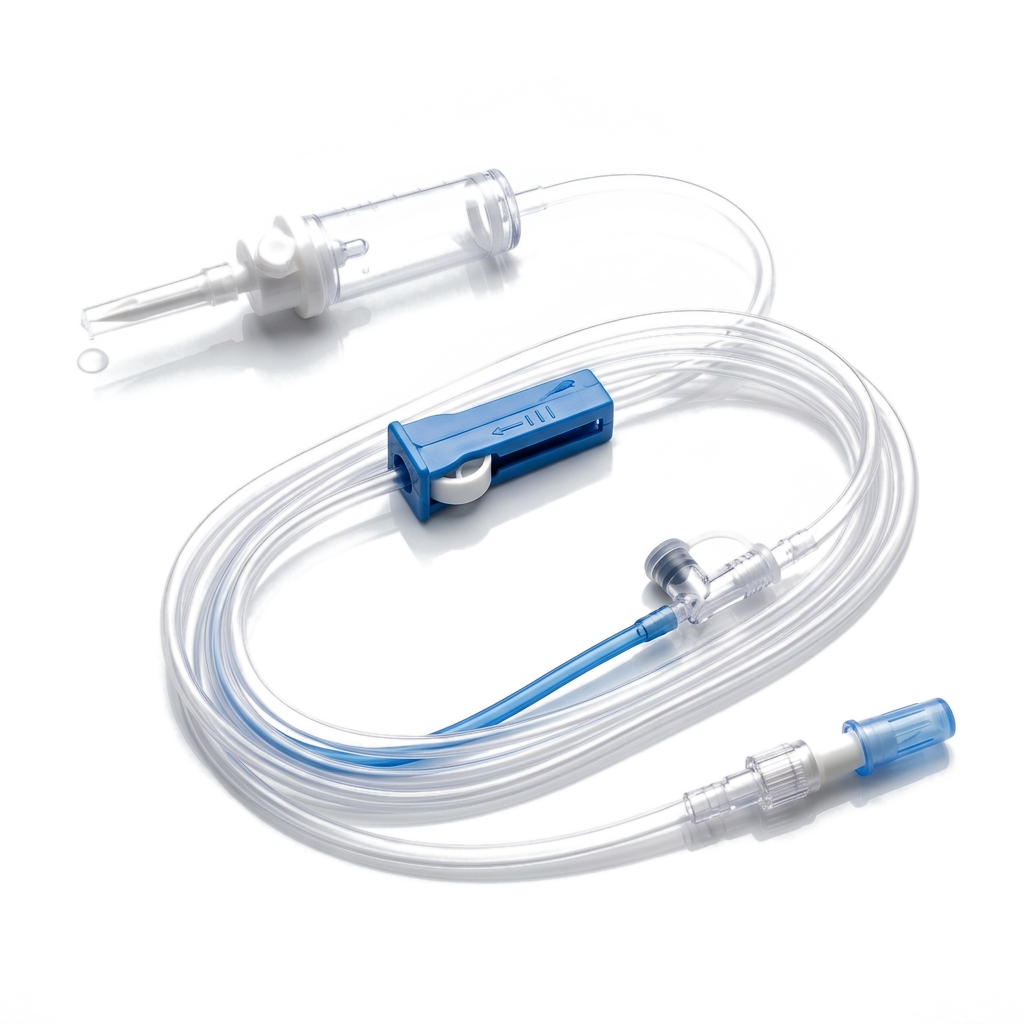 AI-DISPO Precision IV Infusion Set Real Image